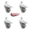 Service Caster 3 Inch Semi Steel Swivel 12mm Stem Caster Set with Total Lock Brake SCC SCC-TSTTL20S314-SSS-M1215-4 - alternate 4